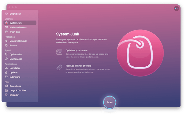 CleanMyMac X - System Junk