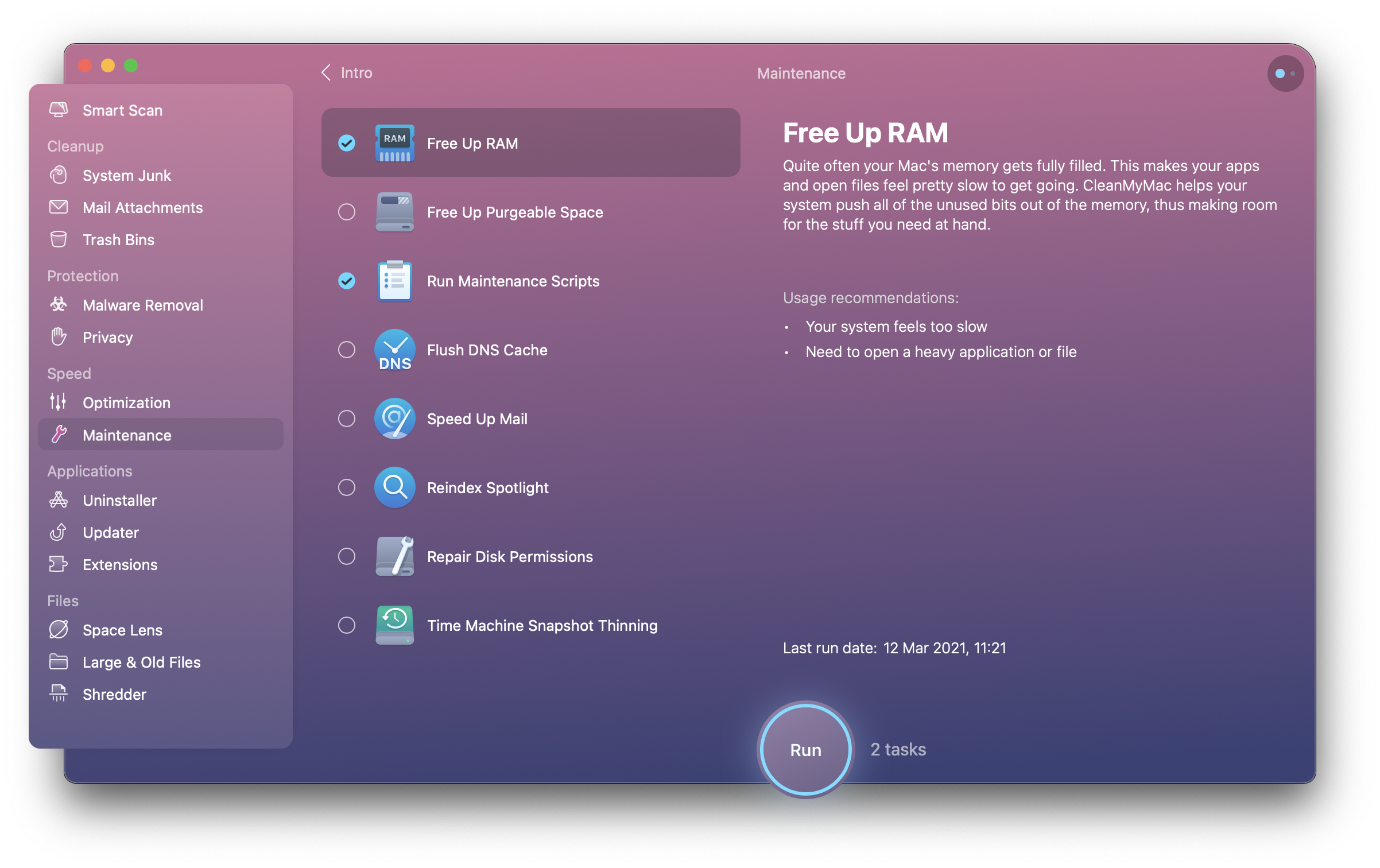 de cleaner for mac